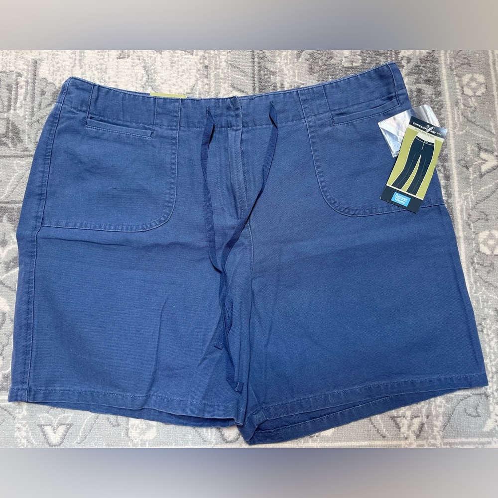 DENVER HAYES LADIES Drawstring SHORTS; NWT; SIZE 12/6